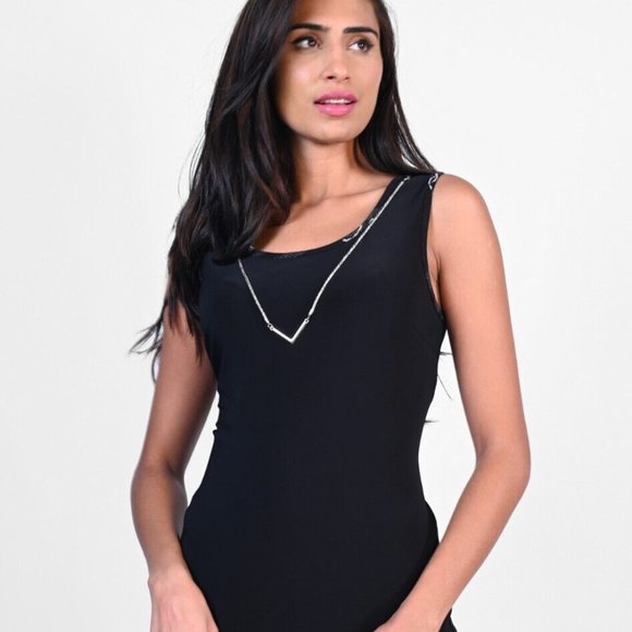 Frank Lyman Black Top NWT - Picture 2 of 2